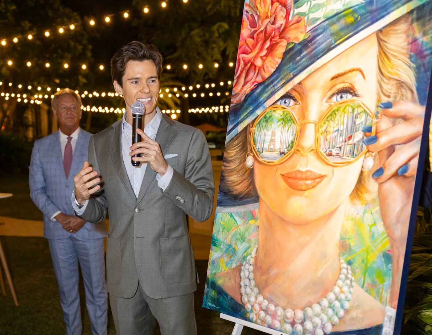 A Swan in Palm Beach *Original*