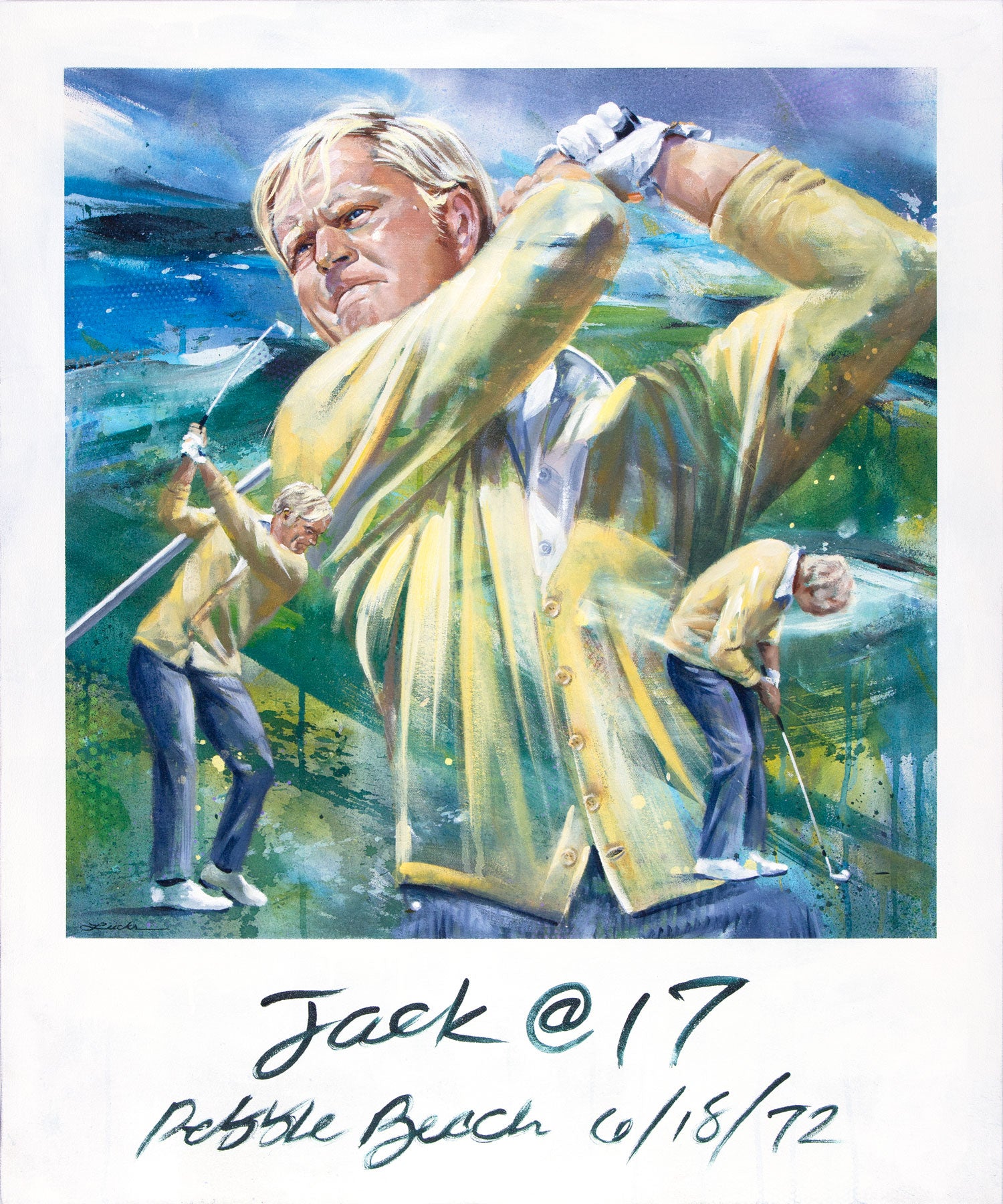 Jack at 17: Pebble Beach 6/18/72 *Original*