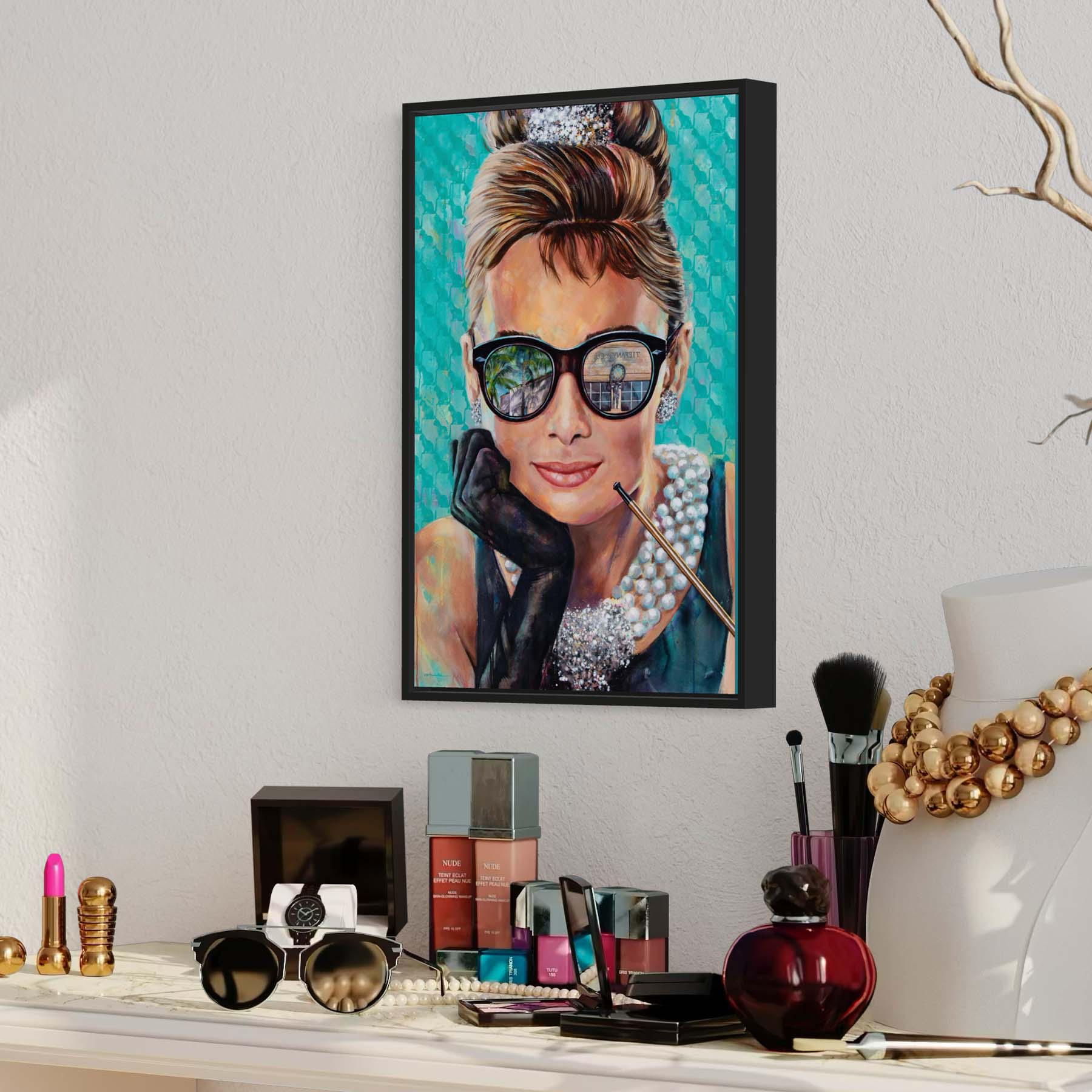 Audrey on Worth Avenue