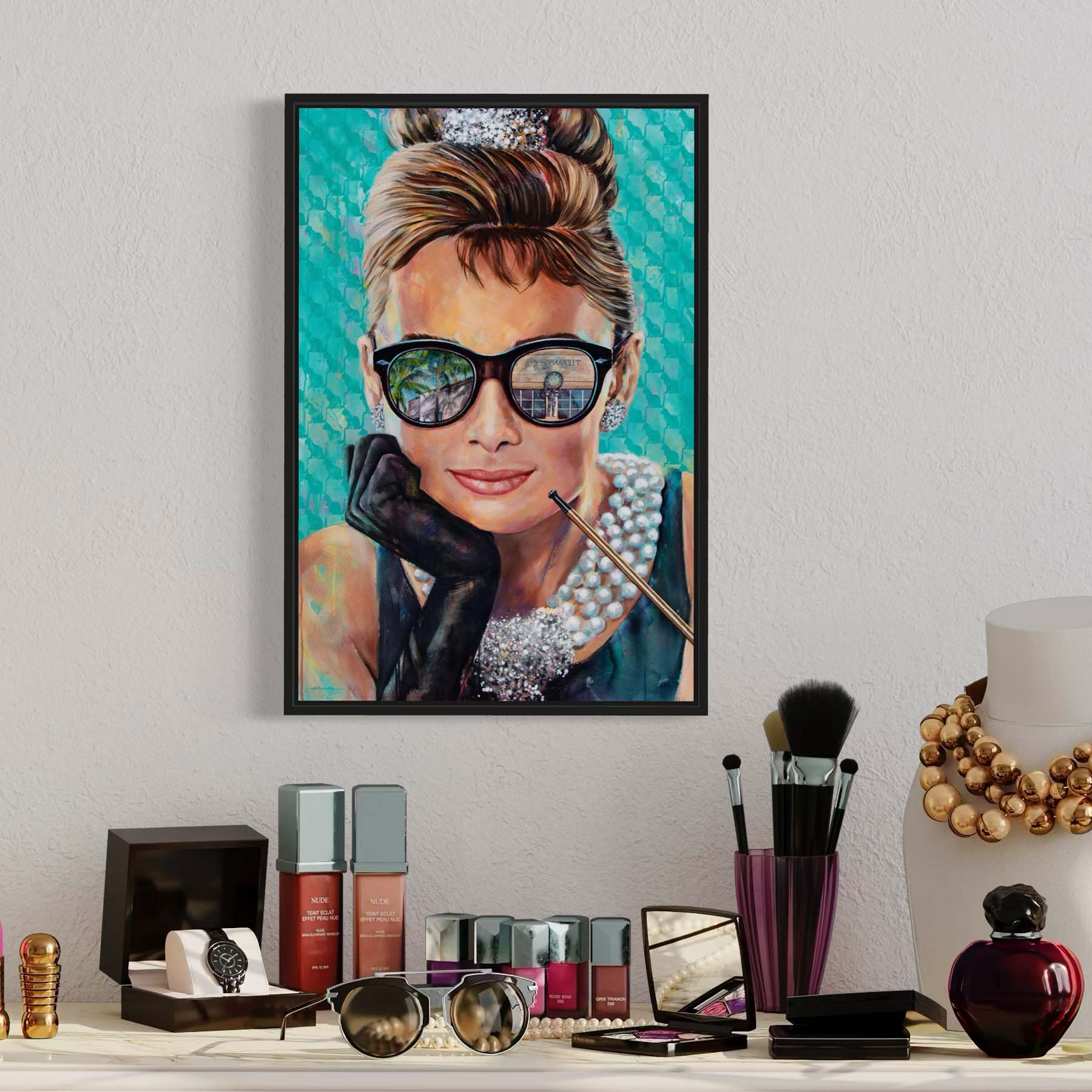 Audrey on Worth Avenue