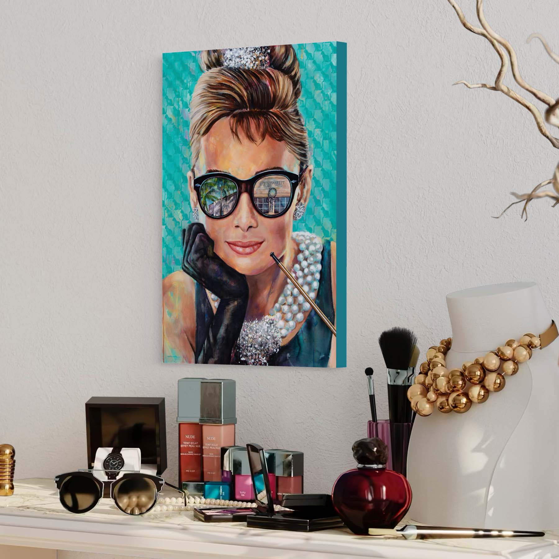 Audrey on Worth Avenue