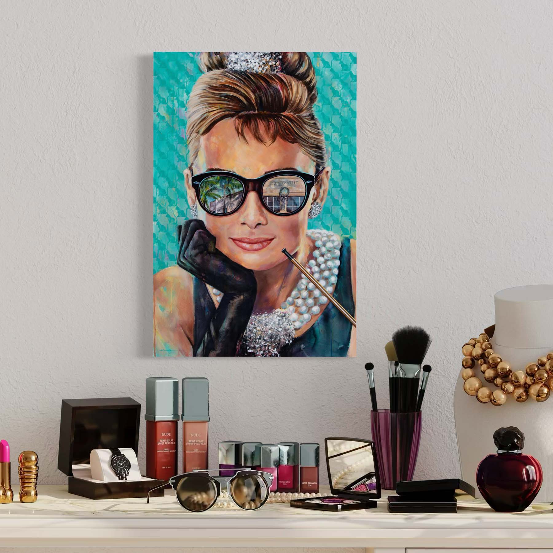Audrey on Worth Avenue