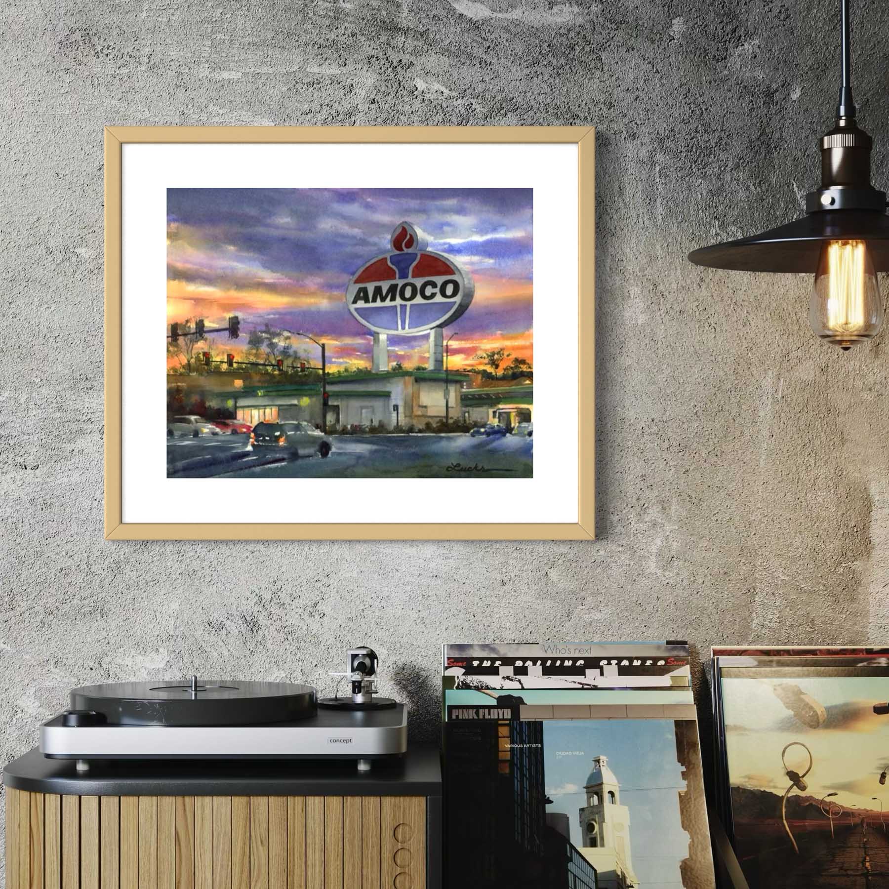 The Amoco Sign