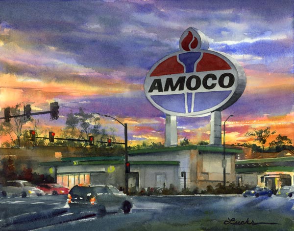 The Amoco Sign