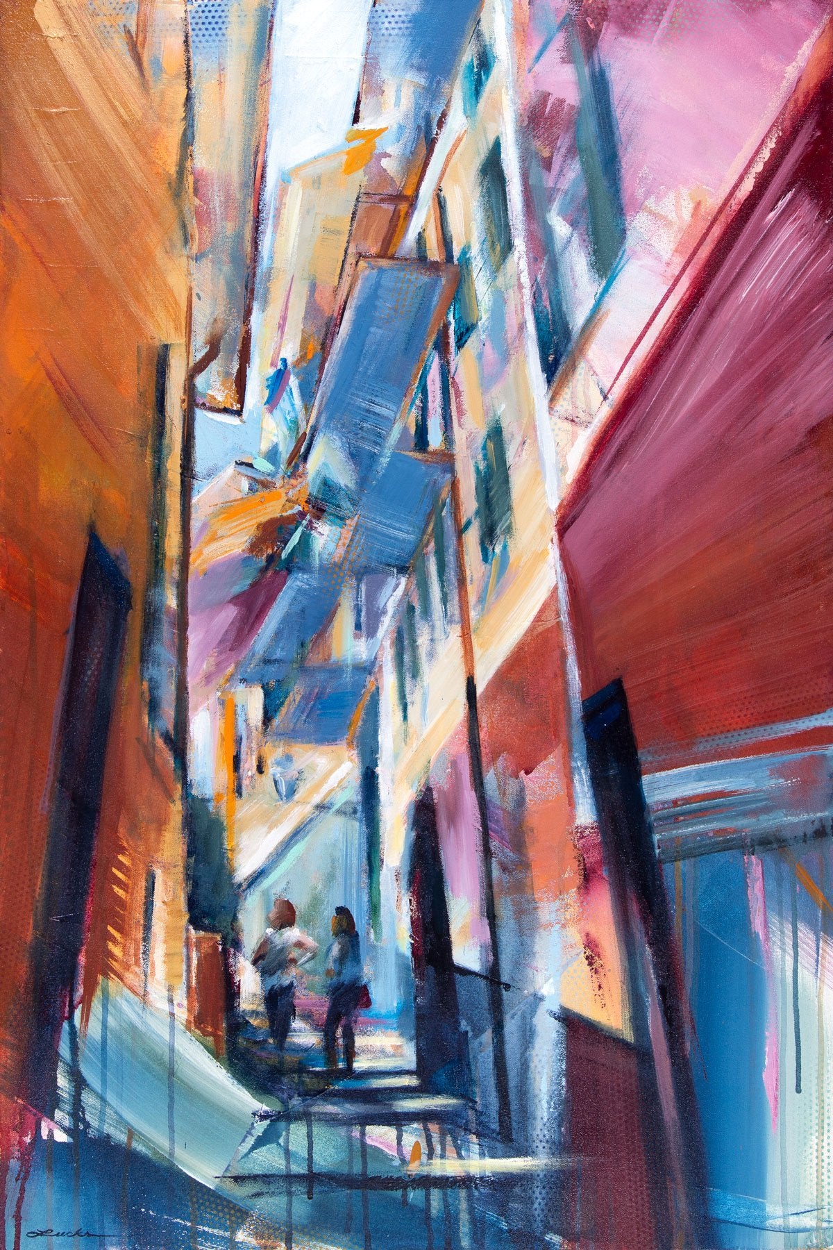 Un pasaje de color