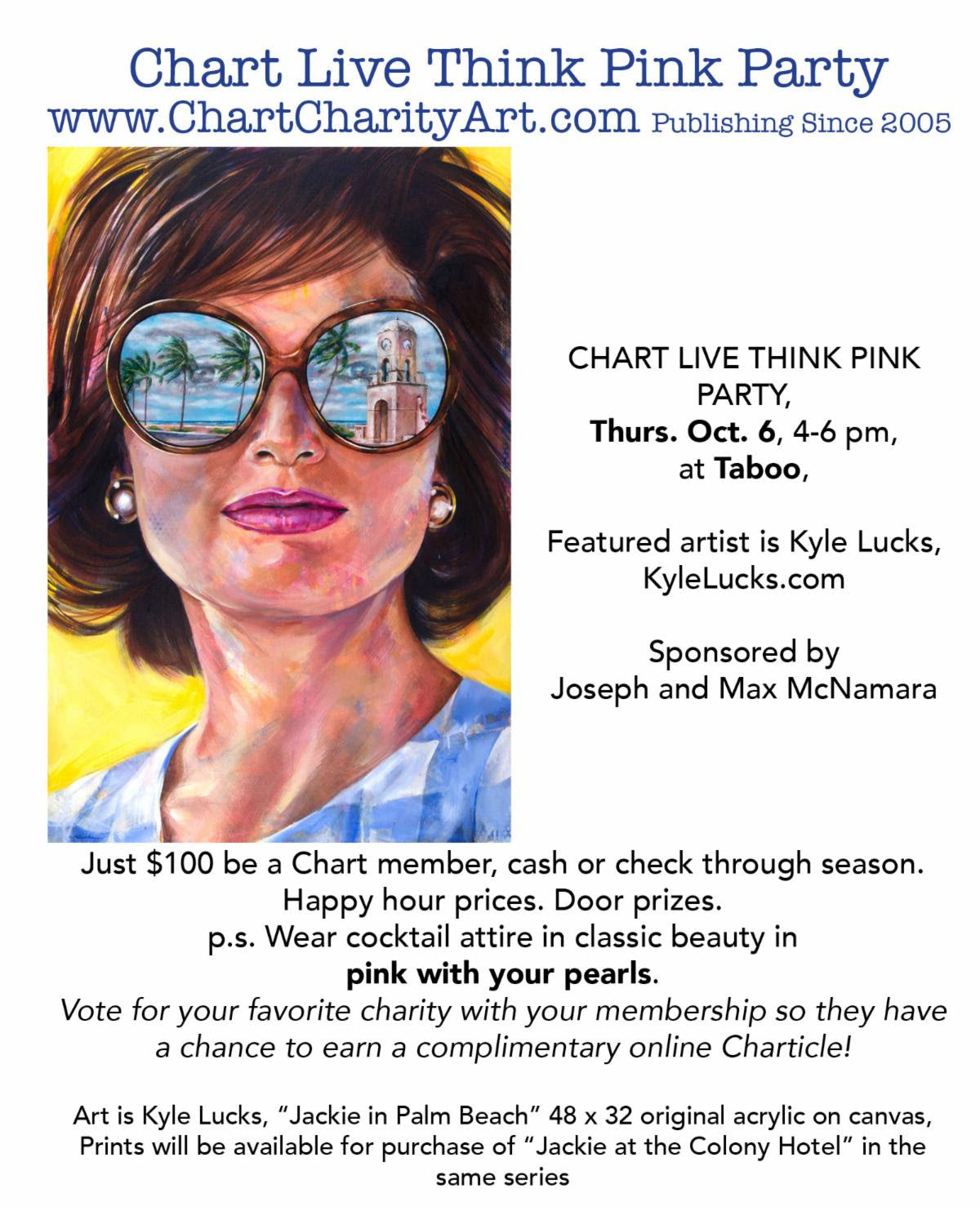 Program Artist Chart Featured Artist: Chart Magazine's Season Kick Off
