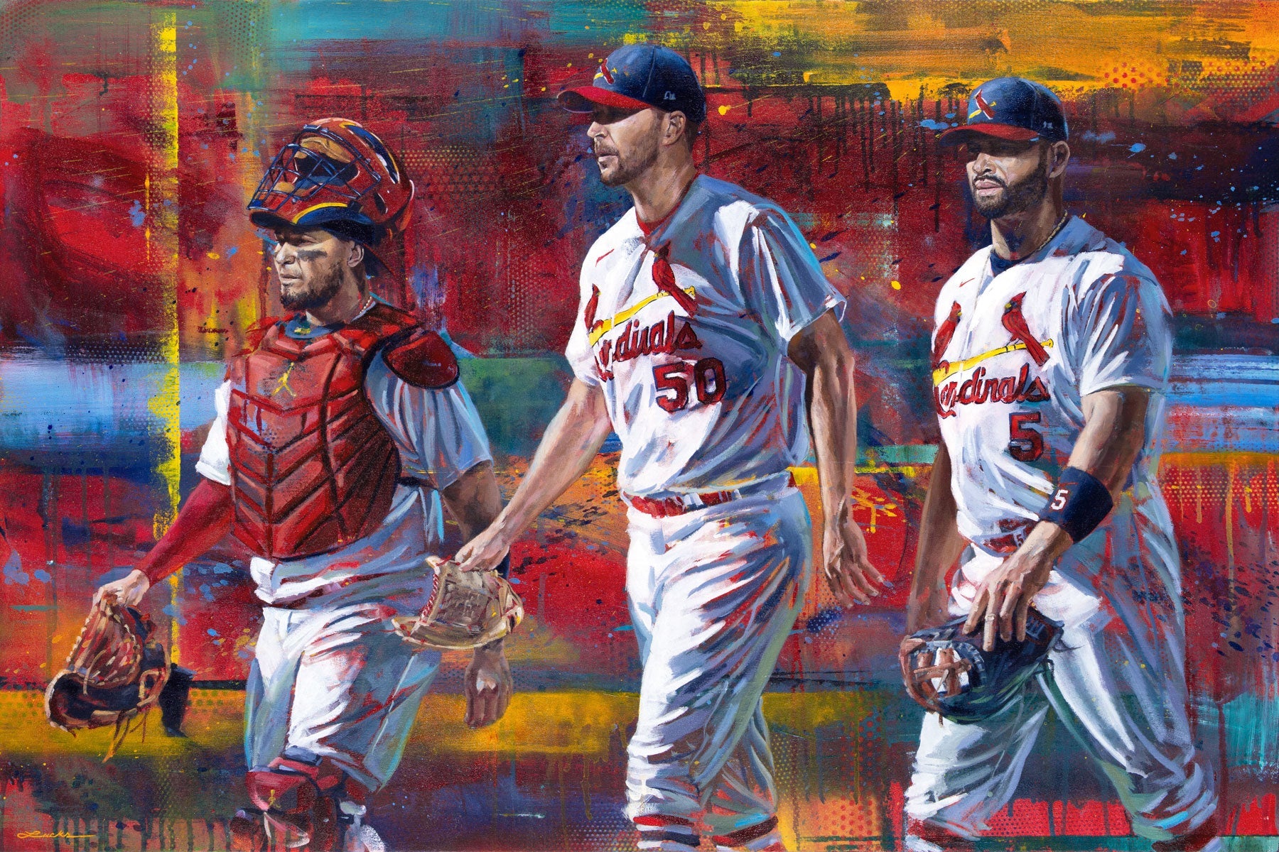 Yadi, Waino and Albert