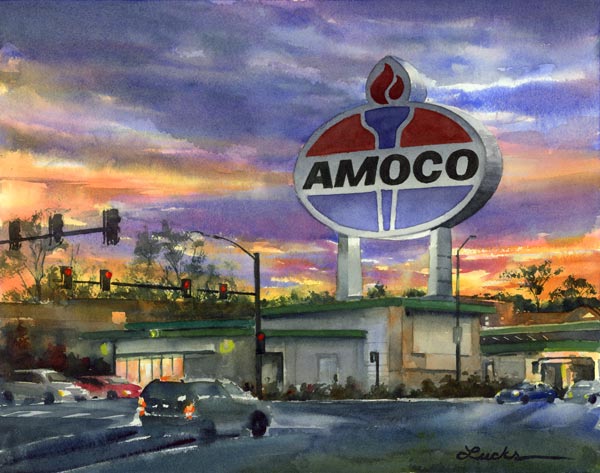 El cartel de Amoco — Story